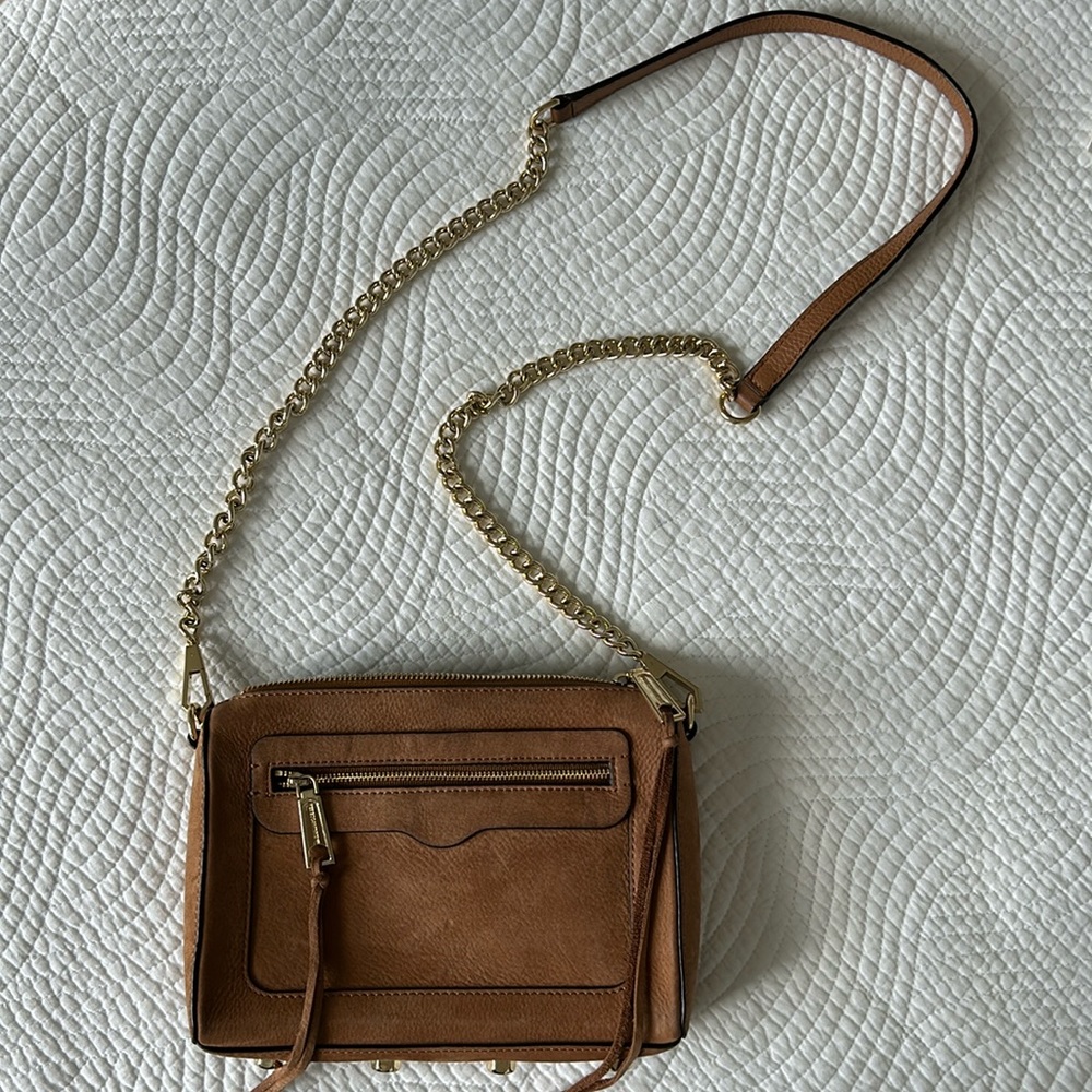 Rebecca Minkoff Avery Crossbody in camel